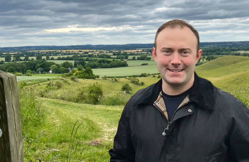 Blake in the Pegsdon Hills