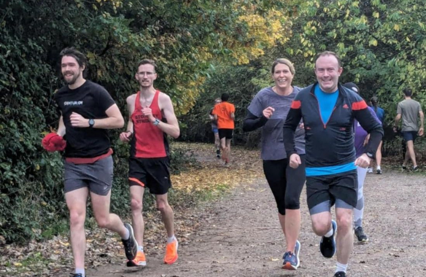 Blake Stephenson on the parkrun in Marston Moreteyne