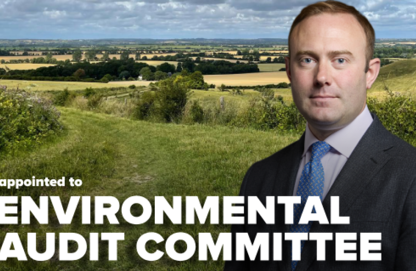 Blake Stephenson MP Appointed To The Environmental Audit Committee