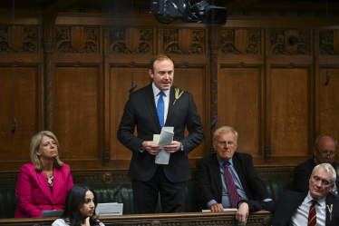 Blake Stephenson MP speaking in the House of Commons