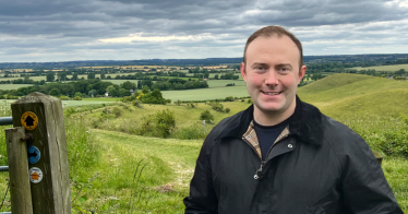 Blake in the Pegsdon Hills