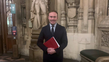 Blake Stephenson MP in Parliament