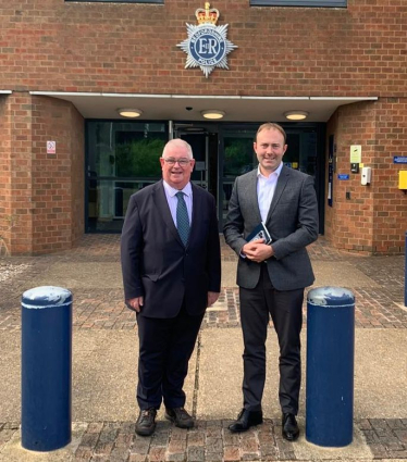 Blake Stephenson MP meeting PCC John Tizzard