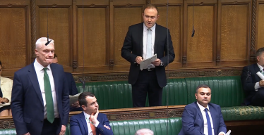 Blake Stephenson MP raising Winter Fuel Payments at DWP Questions in the House of Commons