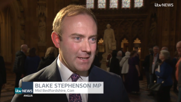 Blake Stephenson MP On ITV Anglia