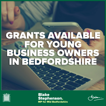 Grants available for young business owners in Bedfordshire