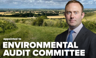 Blake Stephenson MP Appointed To The Environmental Audit Committee